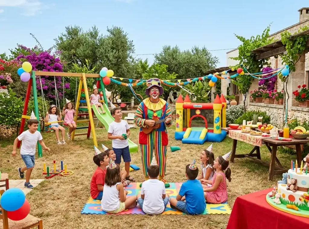 Animazione bambini per battesimo e cresima in Puglia – giochi e musica con UDE EVENTI